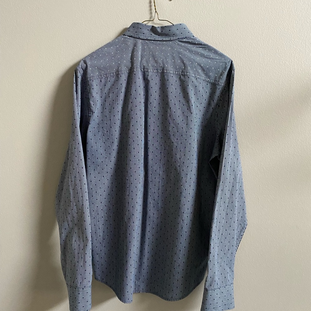 Original Penguin Heritage Slim Fit Men’s Long Sleeve Button Front Shirt - Picture 4 of 4